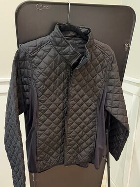 Banana Republic Black Quilted Lightweight Puffer Jacket